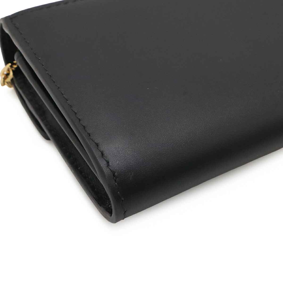 フェンディ FFダイヤモンド レザー2wayチェーンウォレット