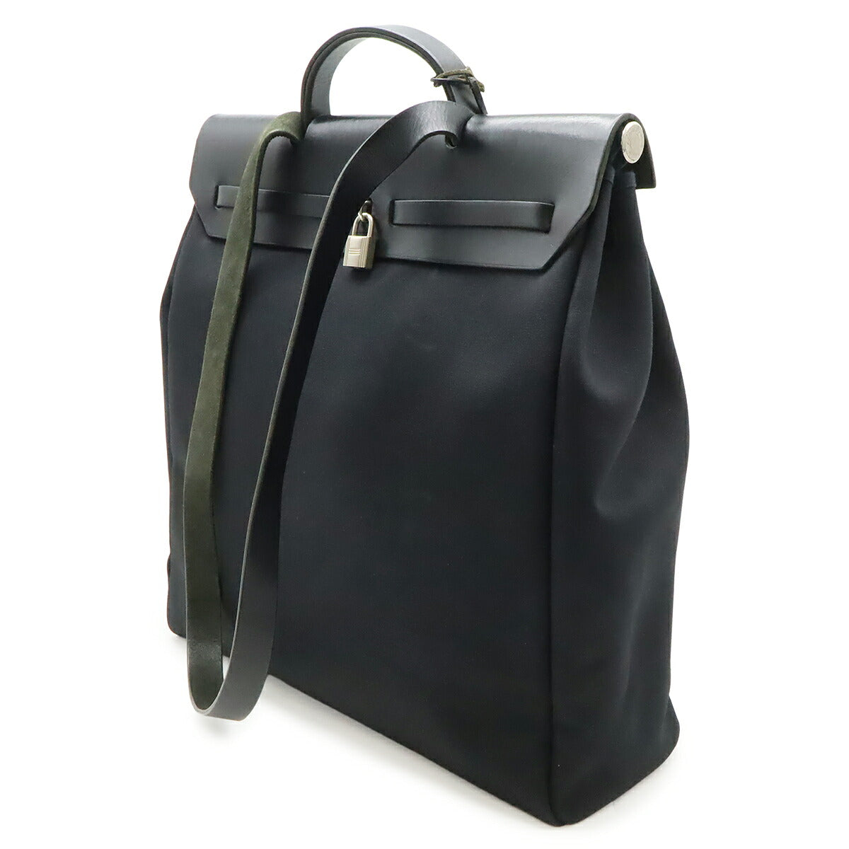 エルメス エールバッグMM トワルオフィシエ レザー 2wayバッグ