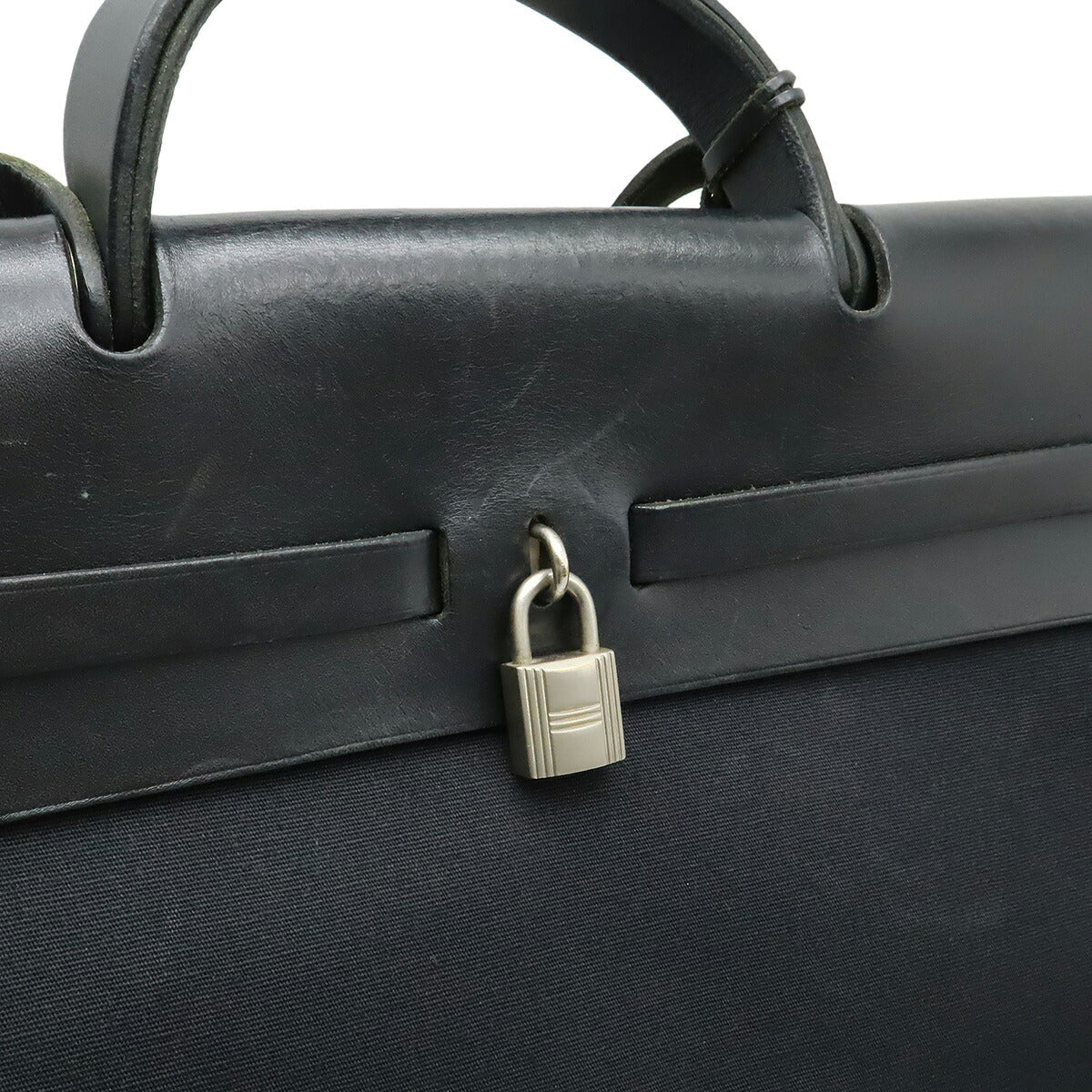 エルメス エールバッグMM トワルオフィシエ レザー 2wayバッグ