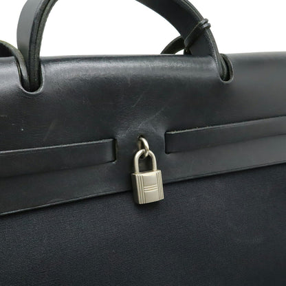 エルメス エールバッグMM トワルオフィシエ レザー 2wayバッグ