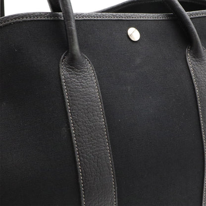 エルメス ガーデンパーティPM トワルオフィシエ レザートートバッグ