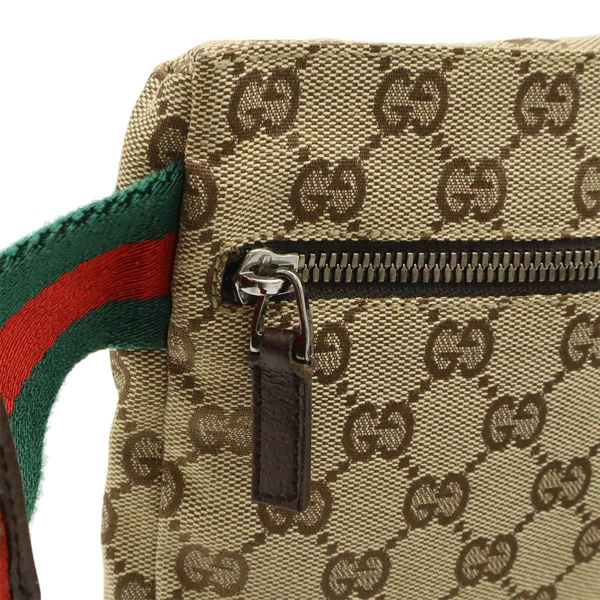 グッチ GGキャンバス ウエストバッグ