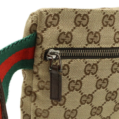 グッチ GGキャンバス ウエストバッグ