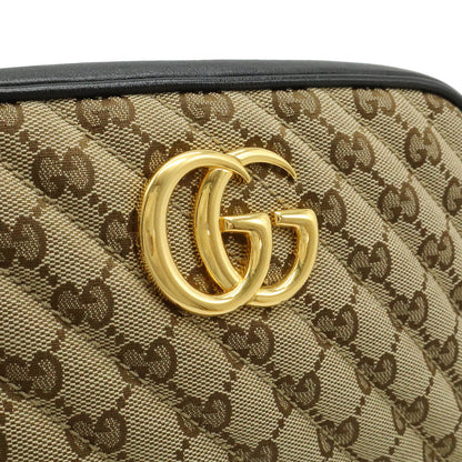 グッチ GGマーモント GGキャンバス ショルダーバッグ