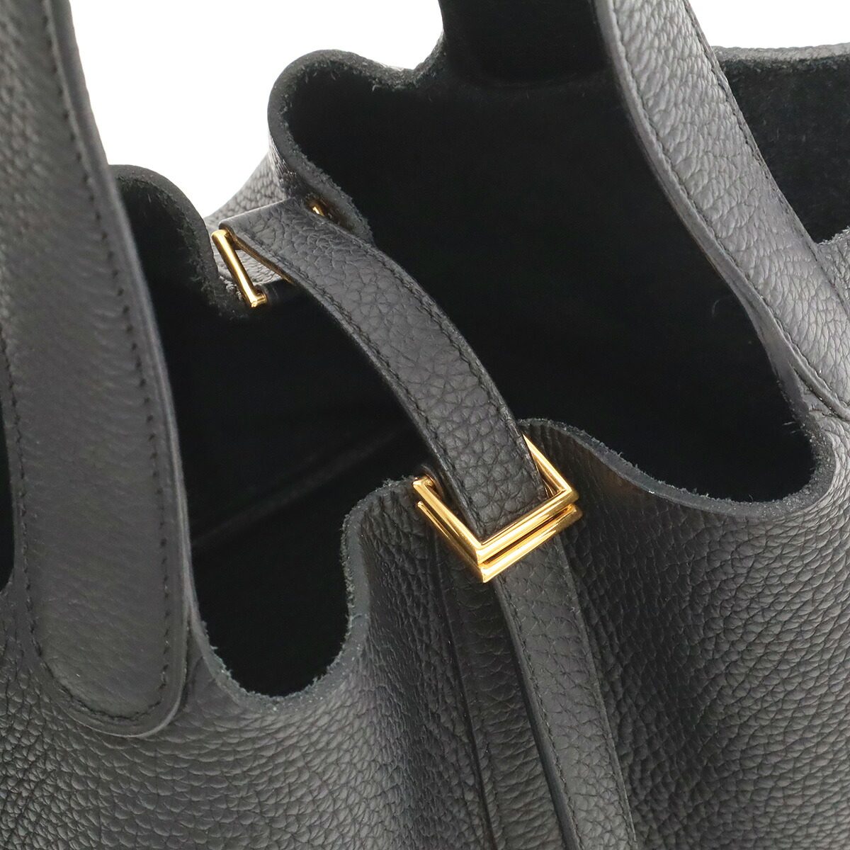 エルメス ピコタンロックMM トリヨンクレマンス ハンドバッグ