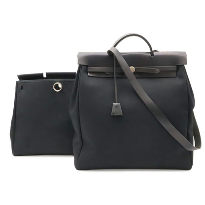 エルメス エールバッグMM トワルオフィシエ レザー 2wayバッグ