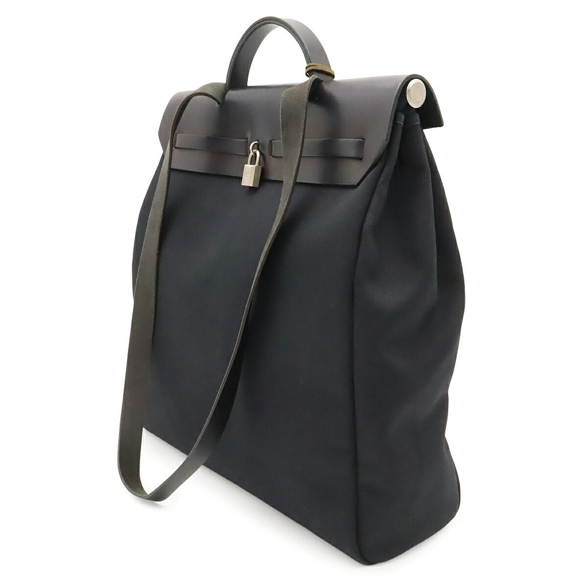 エルメス エールバッグMM トワルオフィシエ レザー 2wayバッグ