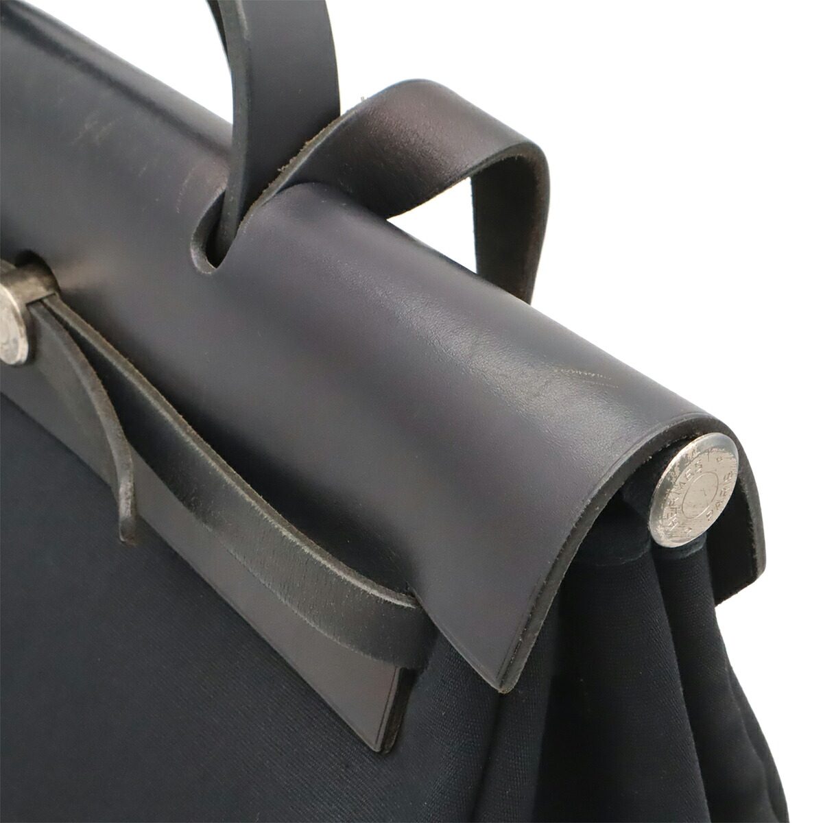 エルメス エールバッグMM トワルオフィシエ レザー 2wayバッグ