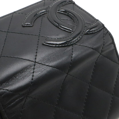 シャネル カンボンライン カーフスキン カードケース