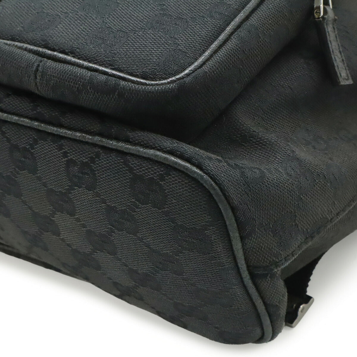 グッチ GGキャンバス レザー バックパック
