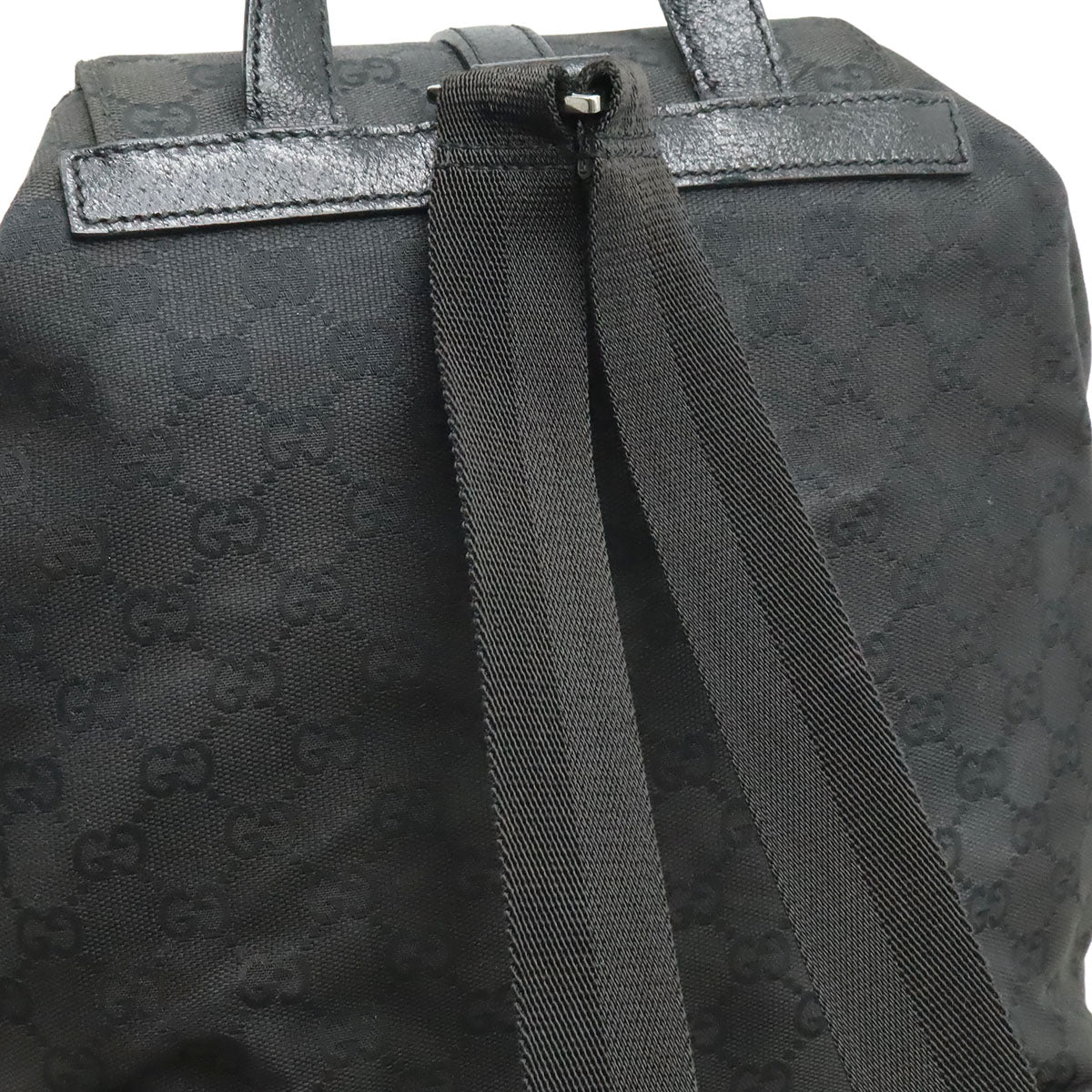 グッチ GGキャンバス レザー バックパック