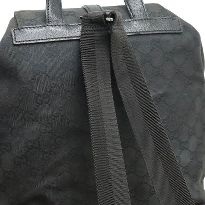 グッチ GGキャンバス レザー バックパック