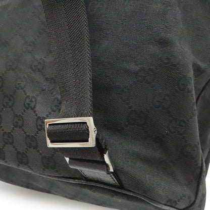 グッチ GGキャンバス レザー バックパック