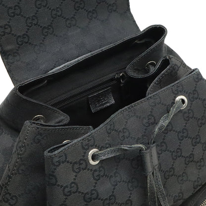 グッチ GGキャンバス レザー バックパック