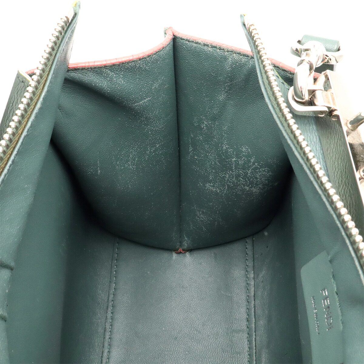 フェンディ プチトロワジュール レザー2wayバッグ