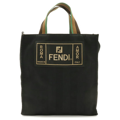 フェンディ ペカン ナイロントートバッグ