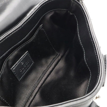 グッチ ホースビット レザー2wayショルダーバッグ スモール
