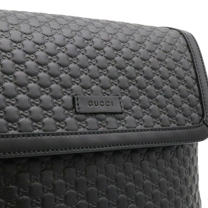 グッチ マイクログッチシマ レザー リュックサック