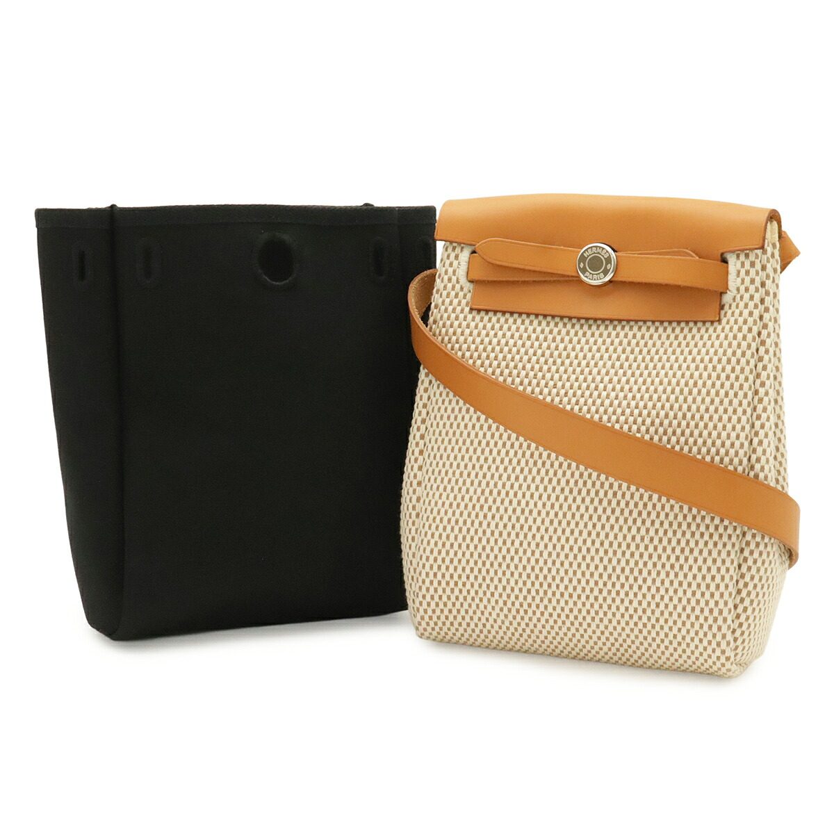 エルメス エールバッグTPM キャンバス ショルダーバッグ