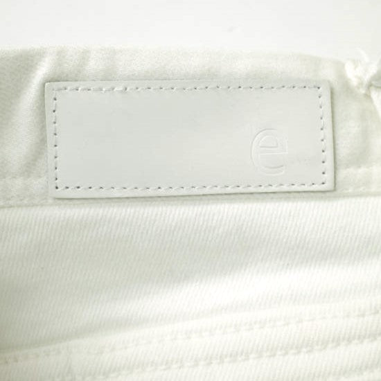 イージーンズ SEA HORSE BOYFRIEND TAPERED 綿 ストレッチデニムパンツ