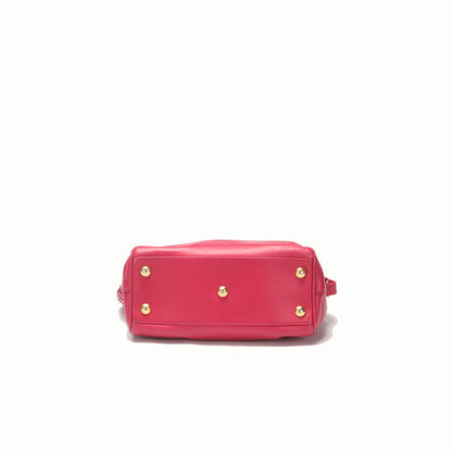 イヴサンローラン ベイビー ダッフル レザー 2WAY バッグ