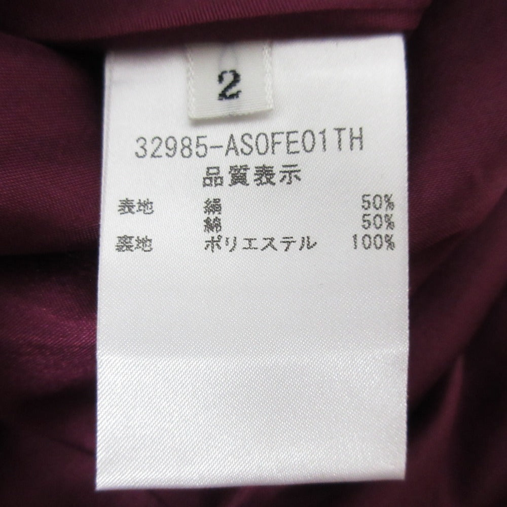 ADEAM シルク コットン ドレス