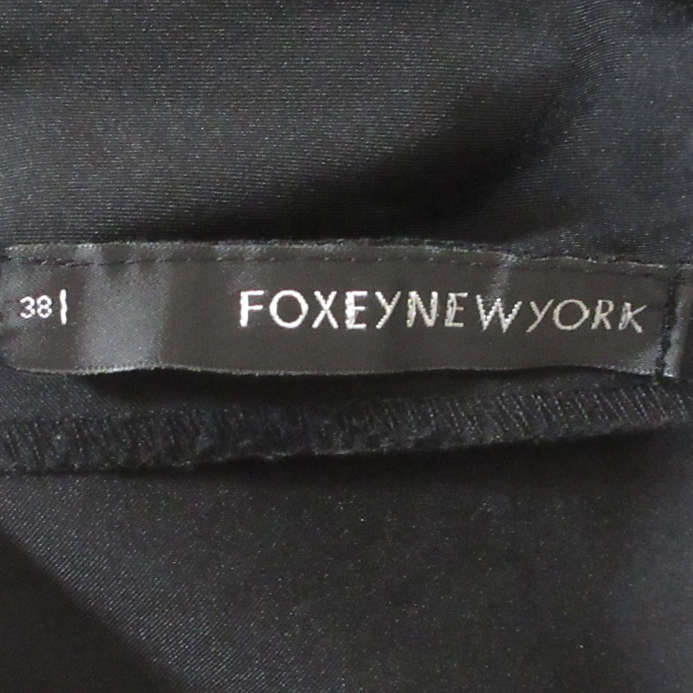 FOXEY NEW YORK パッチワーク ドレス