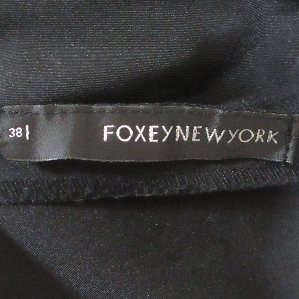 FOXEY NEW YORK パッチワーク ドレス