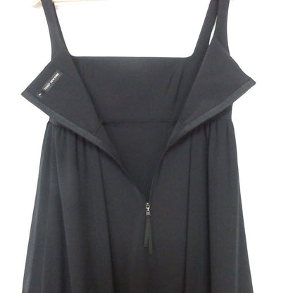 FOXEY NEW YORK フリル ヘム スクエア ネック ドレス
