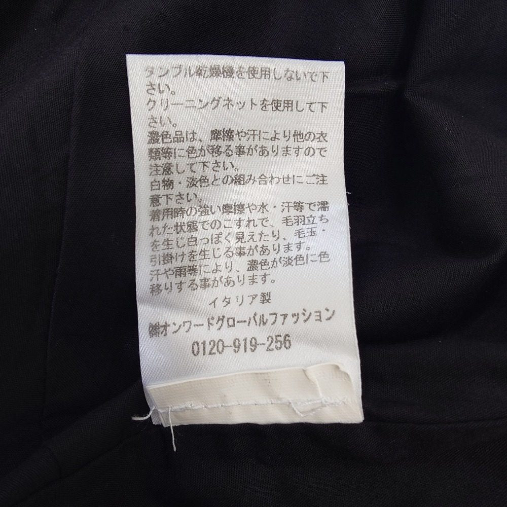ジルサンダー ネイビー ノースリーブ ドレス