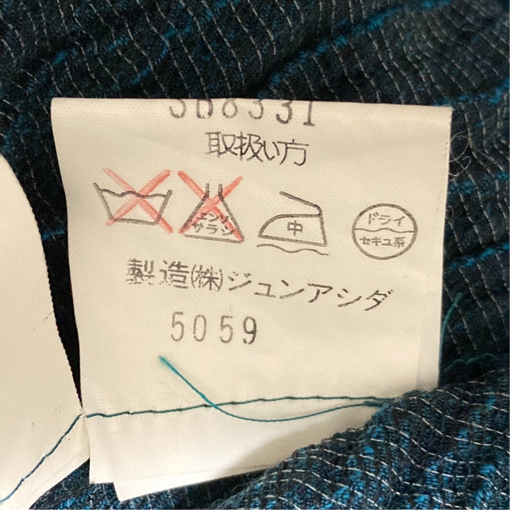 ジュンアシダ しわ加工デザインブラウス