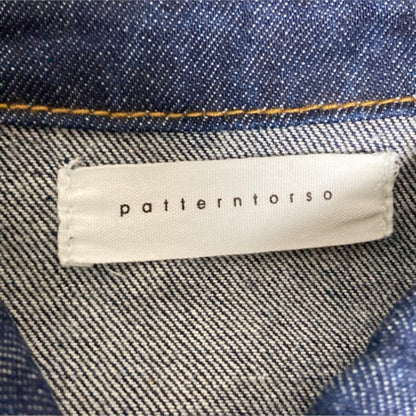 パターントルソー デニムワンピース