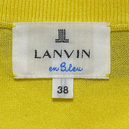 ランバンオンブルー リボンニットカットソー
