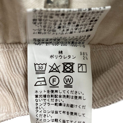 スピックアンドスパン コーデュロイパンツ