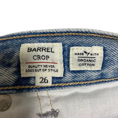 リーバイス メイドアンドクラフテッド BARREL CROP デニムパンツ