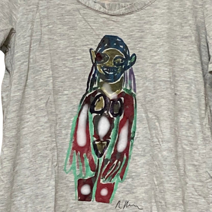 マルニ プリントコットンTシャツ