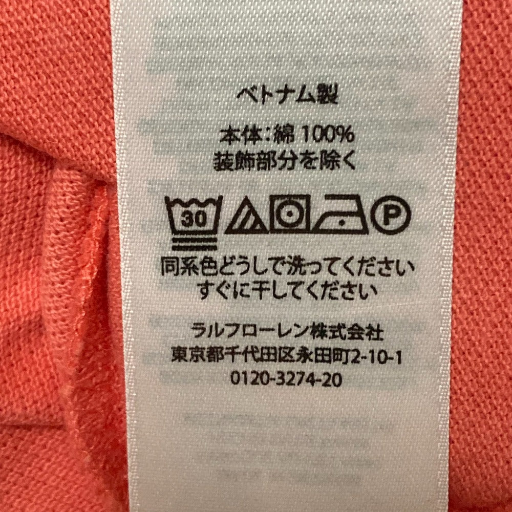 ポロラルフローレン コットンポロシャツ