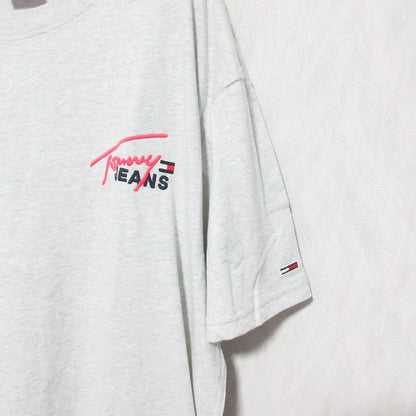 トミージーンズ ロゴコットンTシャツ