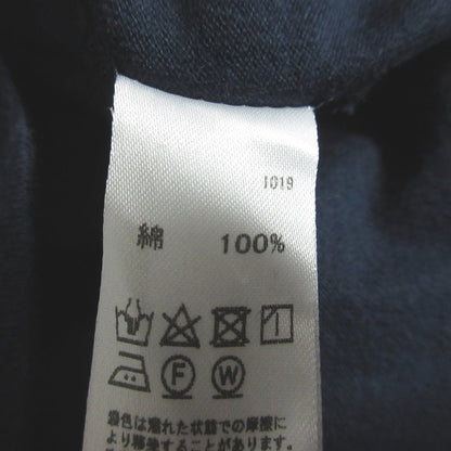 ミズイロインドラウンドヘムコットンTシャツ