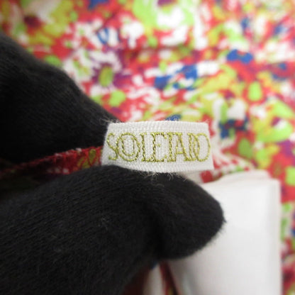 SOULEIADO フラワー プリント レーヨン ドレス