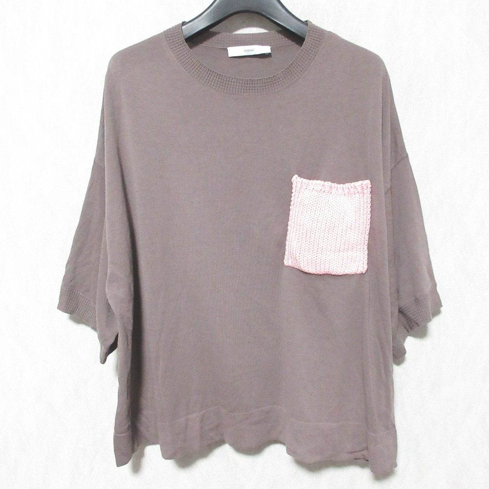 アストラット コットンニットTシャツ