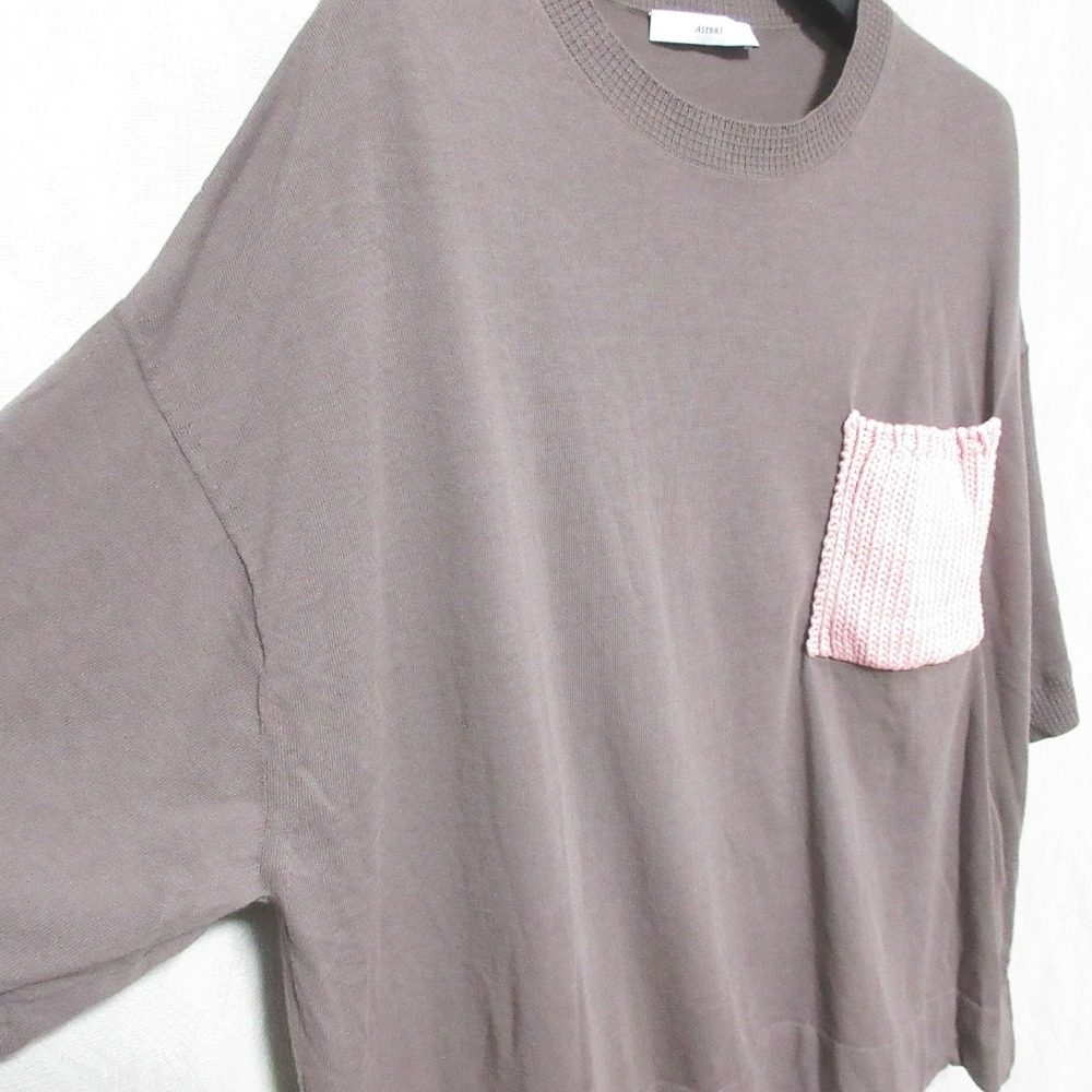 アストラット コットンニットTシャツ