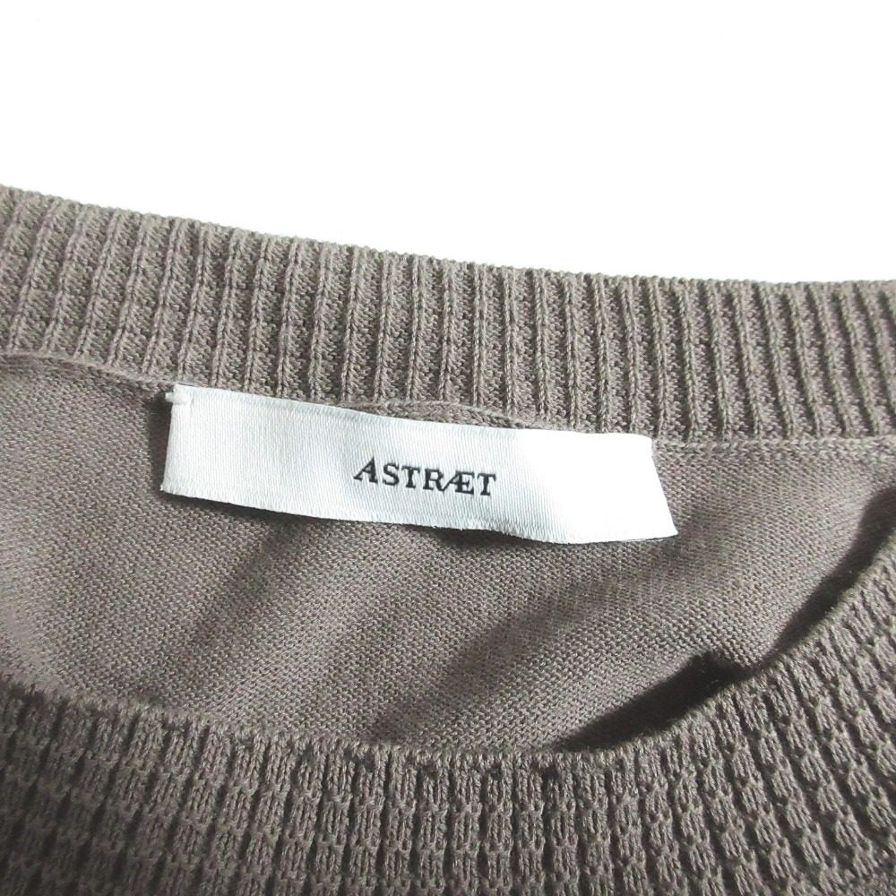 アストラット コットンニットTシャツ