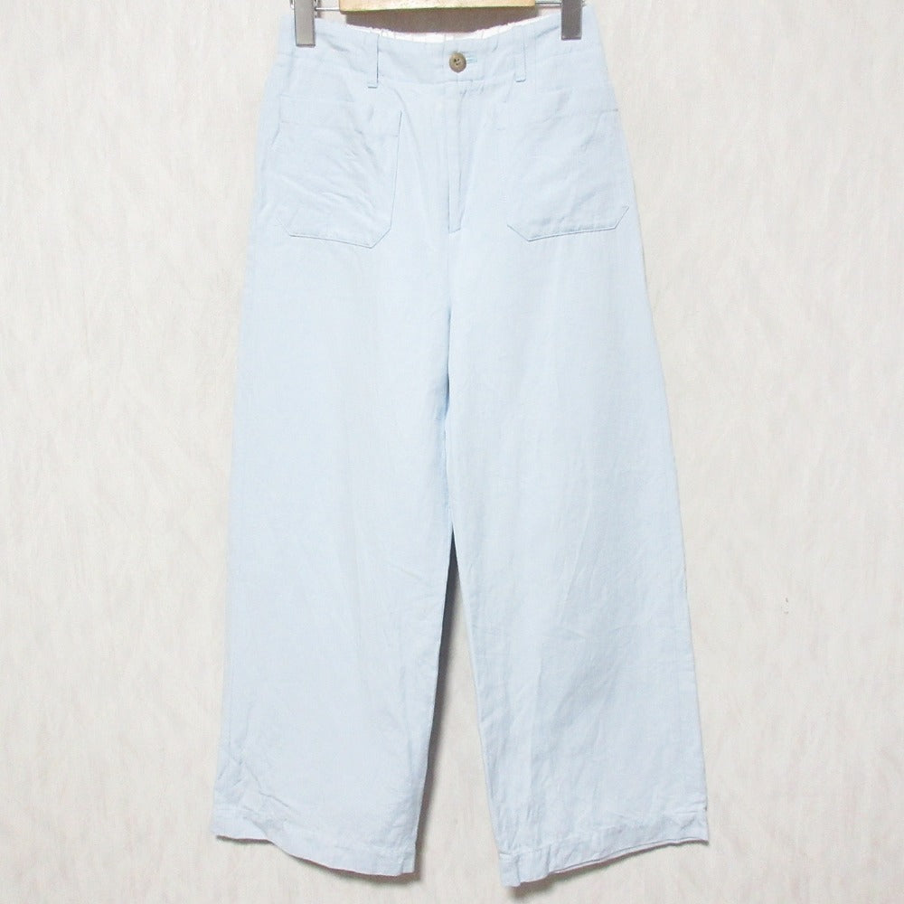 ギャルリーヴィー コットンリネンツイルパンツ