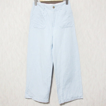 ギャルリーヴィー コットンリネンツイルパンツ