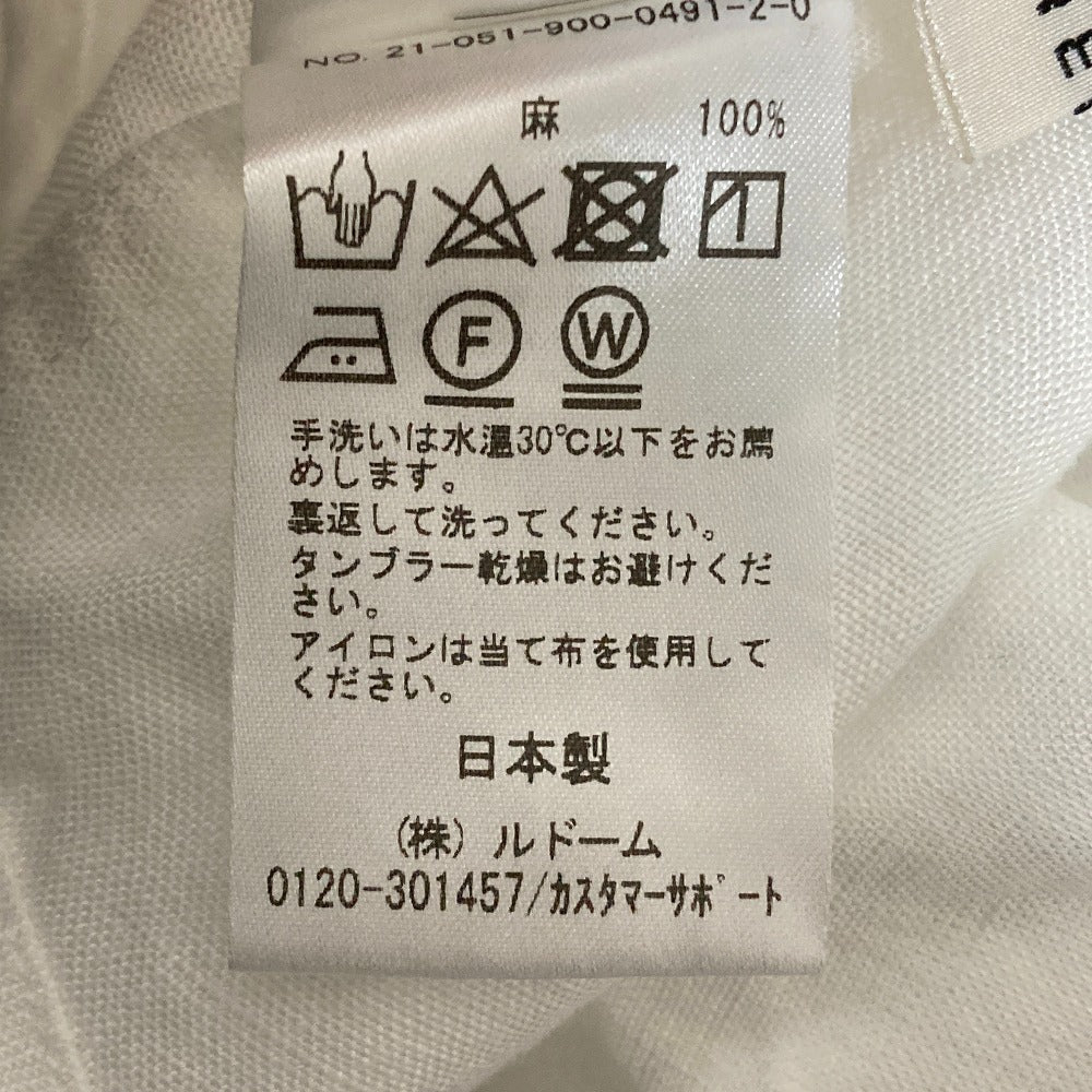 イエナ リネンプルオーバーシャツ