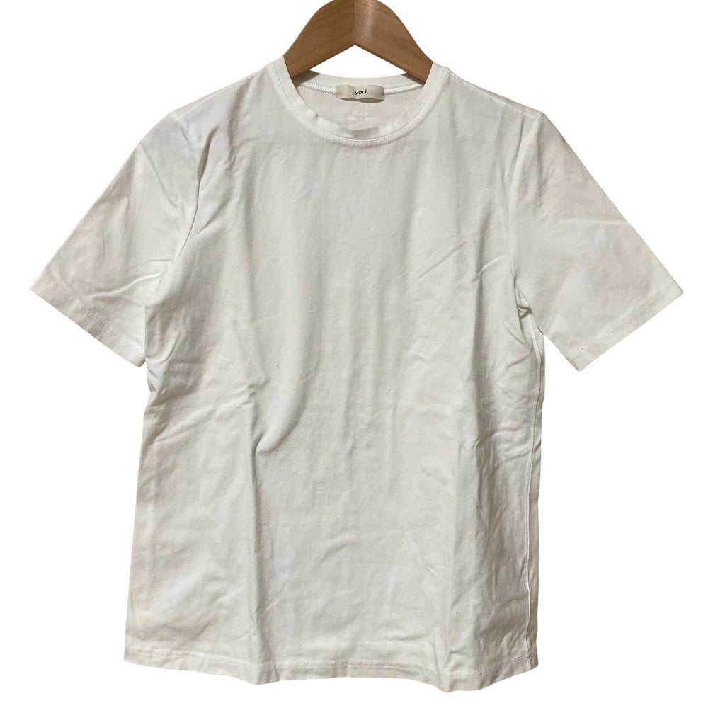 ヨリ クルーネックショートスリーブTシャツ
