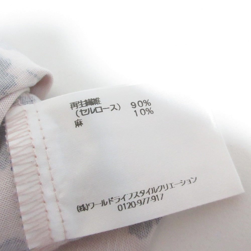 ローラアシュレイ ビーチポピー柄シャツ