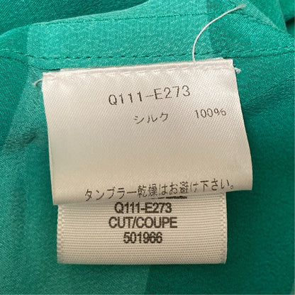 エキップモン シルクノースリーブシャツ
