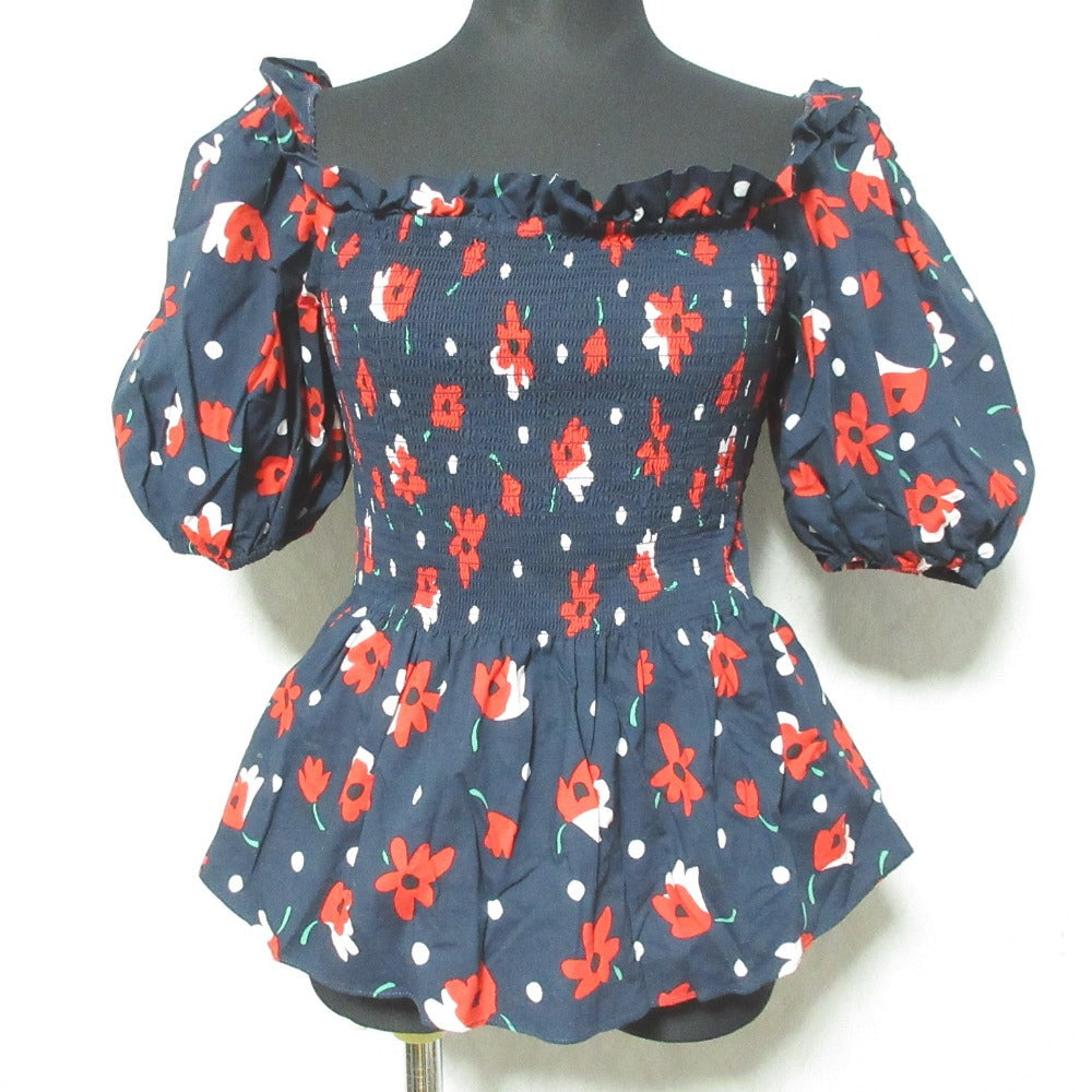 ケイトスペードニューヨーク Whimsy Floral コットンカットソー